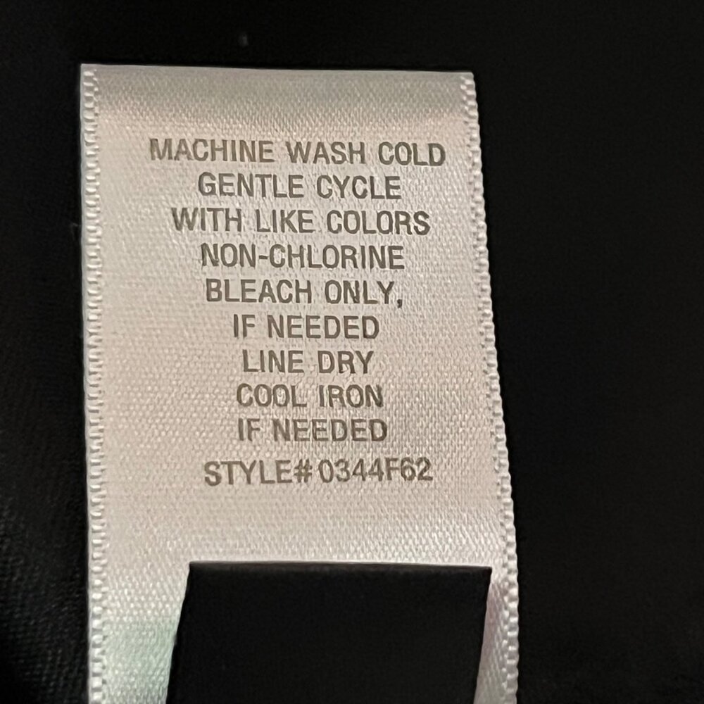 Dressbarn Womens 12 Sleeveless Black Yellow Geometric Dress Used - Picture 8 of 14